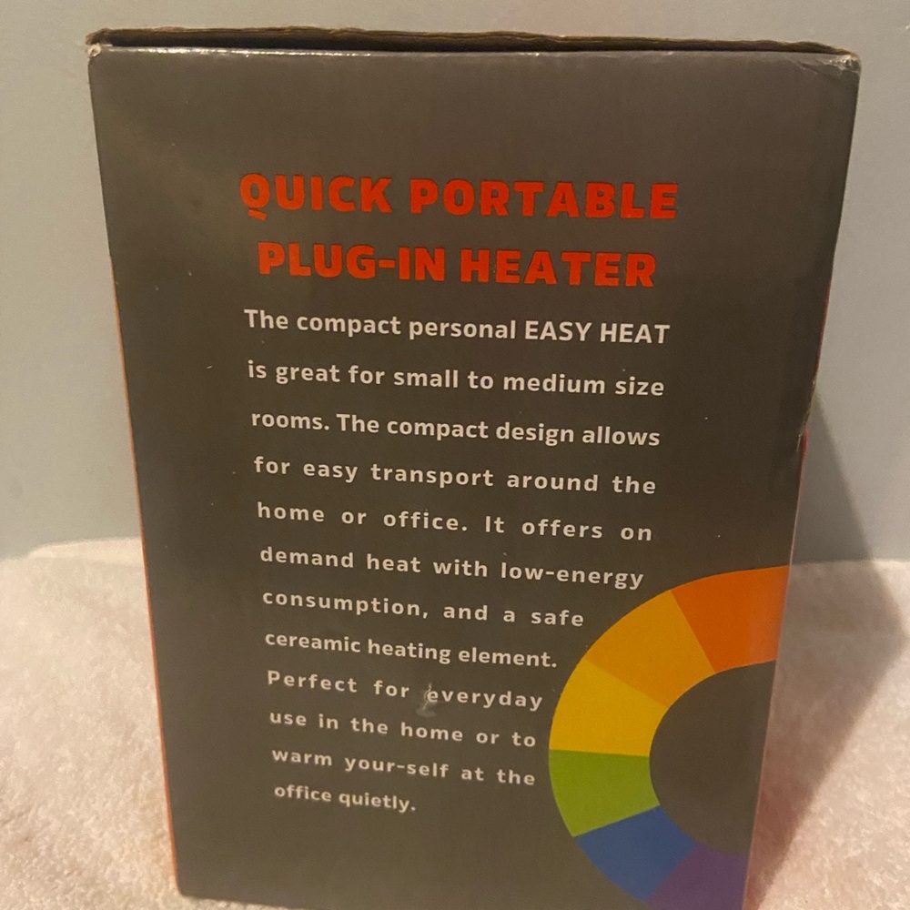 Easy Heat Mini Plug-In Heater - Picture 4 of 5